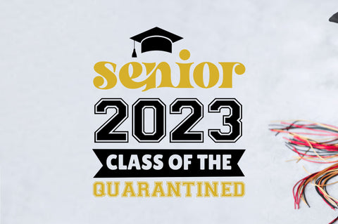 Senior 2023 class of the quarantined SVG SVG Regulrcrative 
