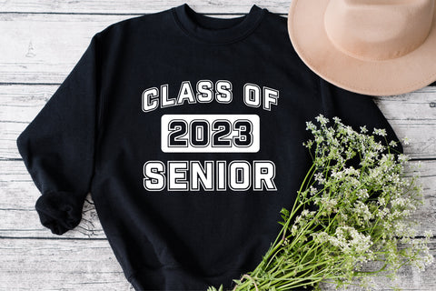 Senior 2023 SVG, Class of 2023 SVG, Graduation 2023 SVG, High School Shirt Svg, University Silhouette Png Eps Cut Digital Files Sublimation SVG Fauz 