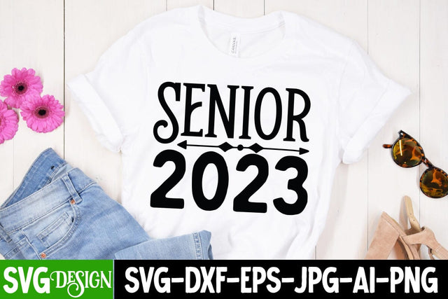 Senior 2023 SVG Cut File SVG BlackCatsMedia 