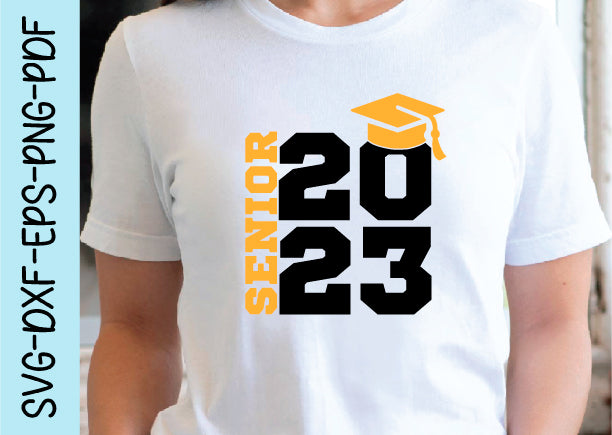 senior 2023 svg SVG designstore 