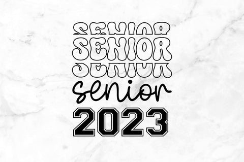 Senior 2023 SVG SVG Regulrcrative 