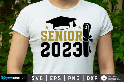 Senior 2023 SVG SVG Regulrcrative 