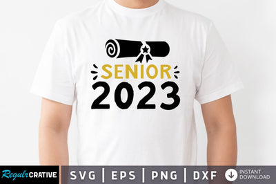 Senior 2023 SVG SVG Regulrcrative 