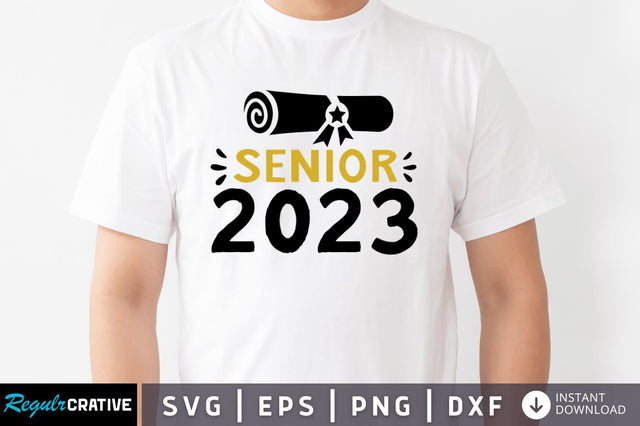 Senior 2023 SVG SVG Regulrcrative 