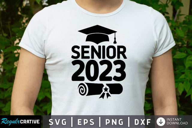 Senior 2023 SVG SVG Regulrcrative 