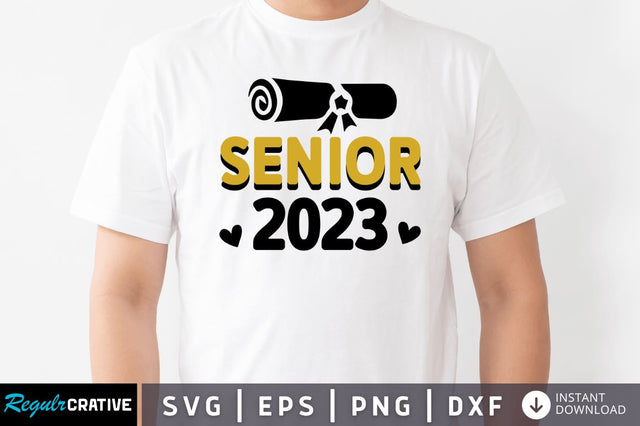 Senior 2023 SVG SVG Regulrcrative 