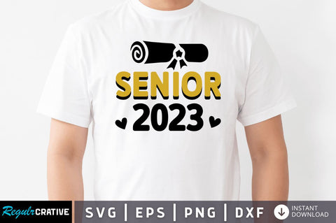 Senior 2023 SVG SVG Regulrcrative 