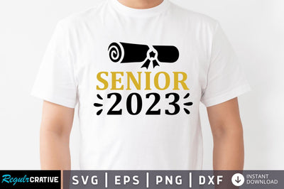 Senior 2023 SVG SVG Regulrcrative 