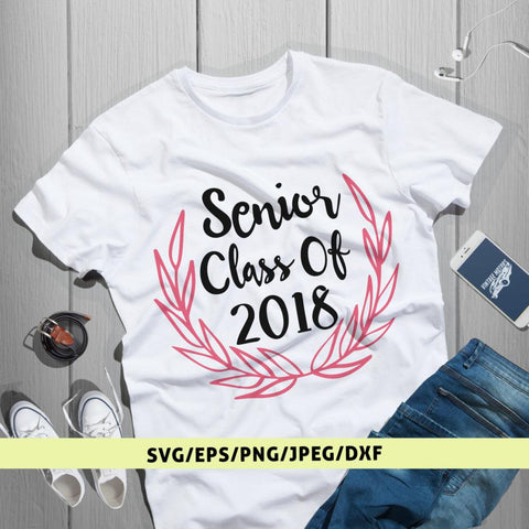 Senior Class Of 2018 SVG CoralCutsSVG 