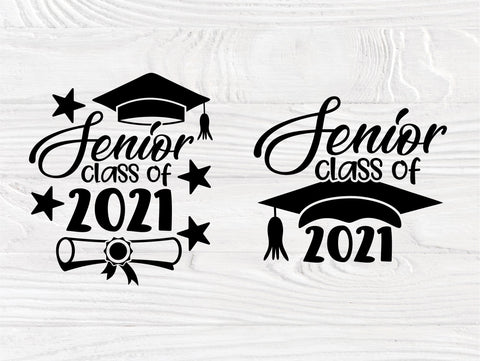 Senior Class of 2021 SVG Bundle, Graduation Svg SVG TonisArtStudio 