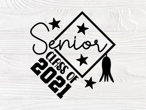 Senior Class of 2021 SVG Bundle, Graduation Svg SVG TonisArtStudio 