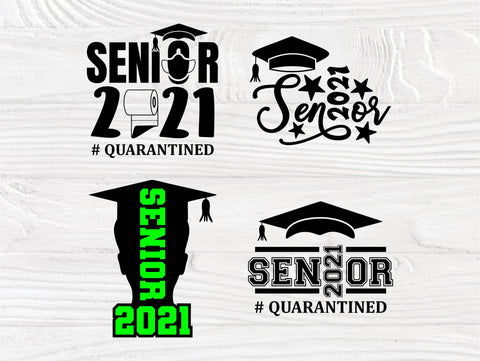 Senior Class of 2021 SVG Bundle, Graduation Svg SVG TonisArtStudio 