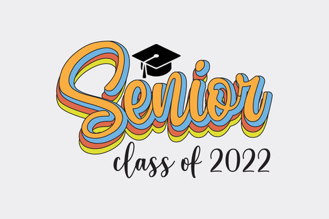 Senior Class of 2022 Sublimation Design Sublimation SVGista 