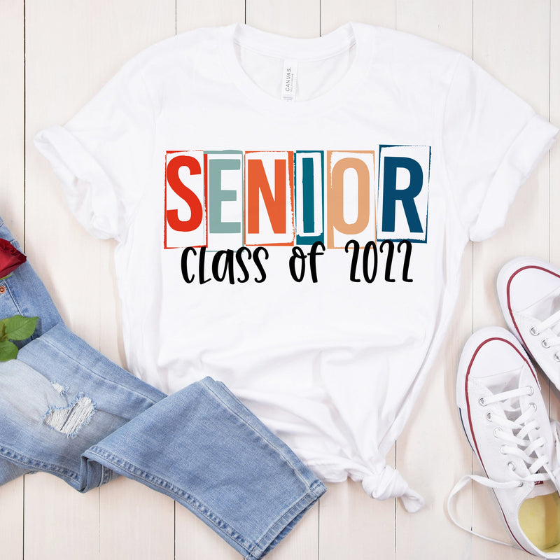 Senior Class of 2022 Sublimation Digital Design Sublimation Coffee and Chaos 