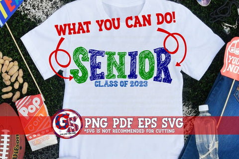 Senior Class of 2023 PNG PDF EPS for Sublimation Sublimation Greedy Stitches 