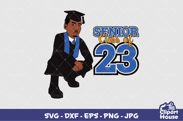 Senior Class of 23 Man SVG The Clipart House 