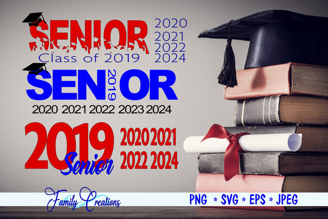 Senior Class of... Bundle SVG Family Creations 