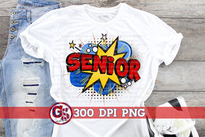 Senior Comics PNG for Sublimation Sublimation Greedy Stitches 