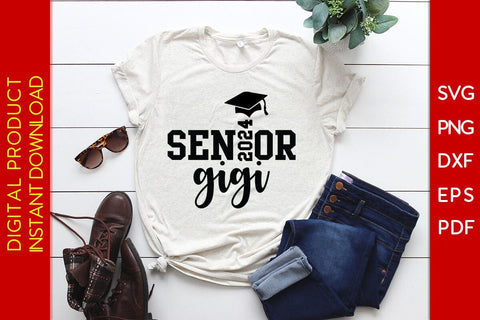 Senior Gigi 2024 SVG PNG PDF Cut File SVG Creativedesigntee 