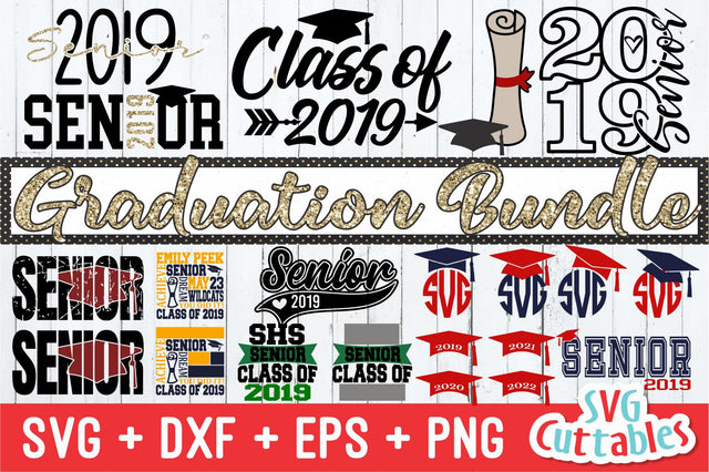 Senior Graduation Bundle SVG Svg Cuttables