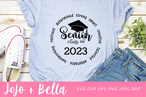 Senior Graduation Svg Bundle, Blank Designs, Senior Svg, Graduation Svg, Graduation Svg Bundle, Svg files for Cricut, Silhouette, Download SVG Jojo&Bella 