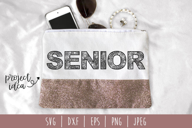 Senior Mandala Zentangle SVG SavoringSurprises 