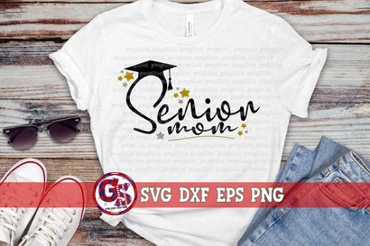 Senior Mom SVG DXF EPS PNG SVG Greedy Stitches 