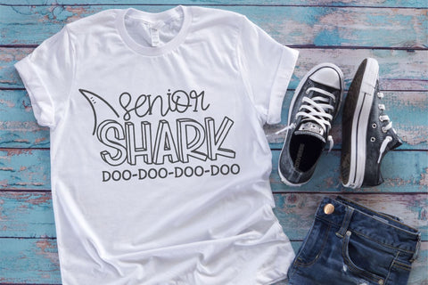 Senior Shark SVG Morgan Day Designs 