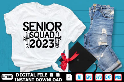 Senior Squad 2023 SVG Craftlabsvg24 