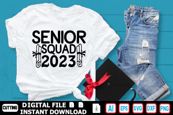 Senior Squad 2023 SVG Craftlabsvg24 