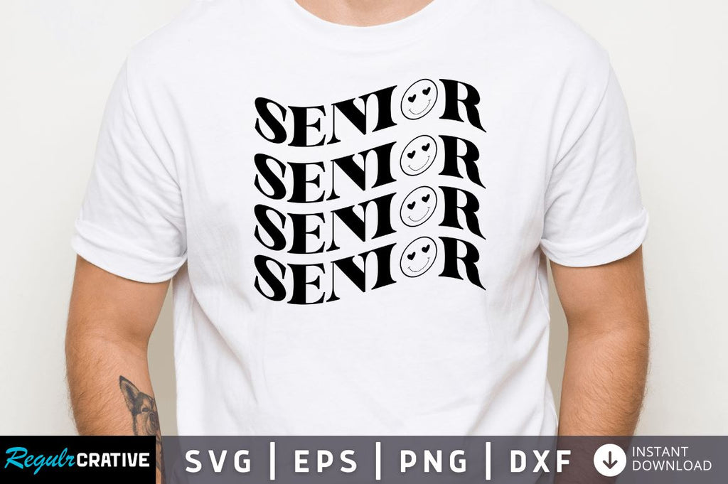 Senior SVG - So Fontsy