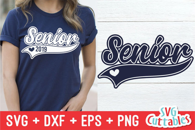 Senior Swoosh Graduation SVG Svg Cuttables 