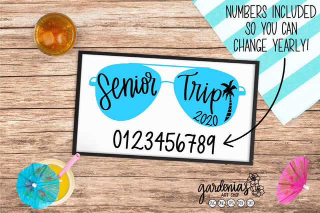 Senior Trip SVG SVG Gardenias Art Shop 