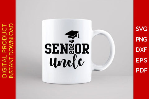 Senior Uncle 2024 SVG PNG PDF Cut File SVG Creativedesigntee 