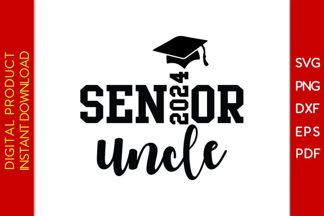Senior Uncle 2024 SVG PNG PDF Cut File SVG Creativedesigntee 