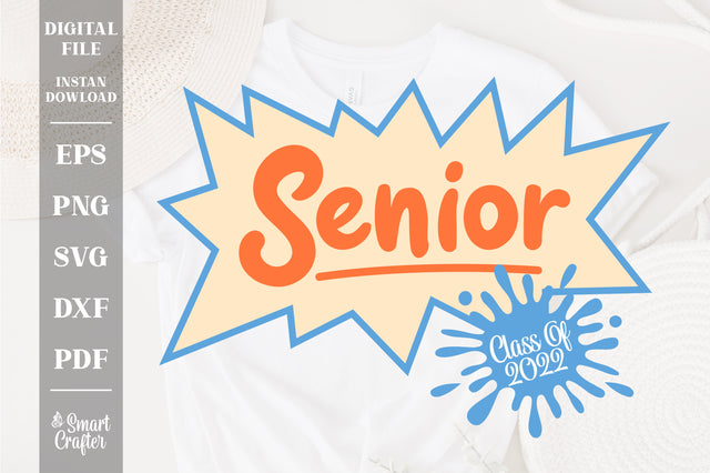 Seniors class of 2022 Vintage Svg Design Cut File for Cricut | T-Shirt Design Svg Jpg Eps Pdf Png SVG Fauz 