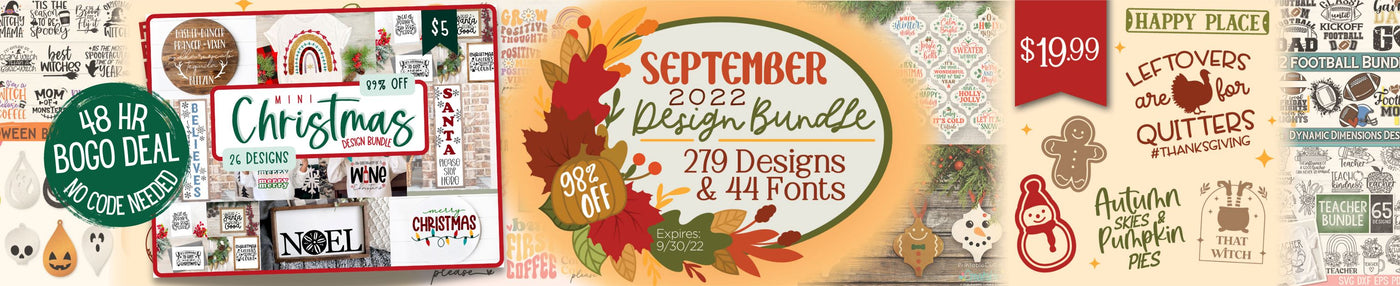September 2022 Design Bundle