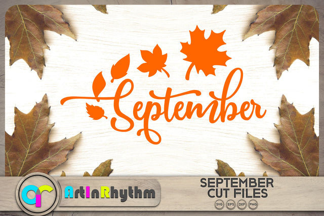 September SVG SVG Artinrhythm shop 