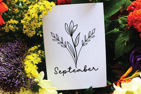 september wildflower svg design SVG sk.swapon Roy 