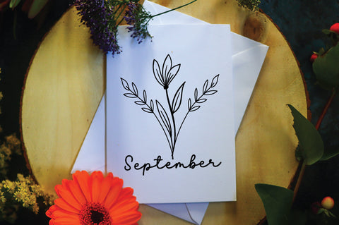 september wildflower svg design SVG sk.swapon Roy 