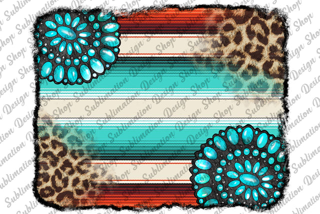 Serape Leopard Gemstone Background Png, Serape Background Png, Leopard Background Png, Western Background Png, Sublimation, Digital Download Sublimation SublimationDesignShop 