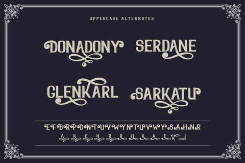 Serdane Font eknojistudio99 