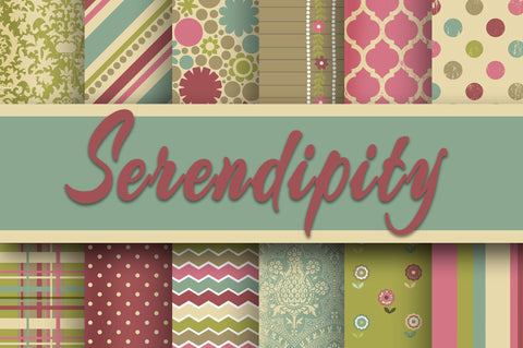 Serendipity Digital Papers Sublimation Old Market 