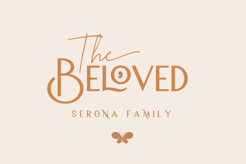 Serona A Elegant Duo and Ornaments Font Balevgraph Studio 