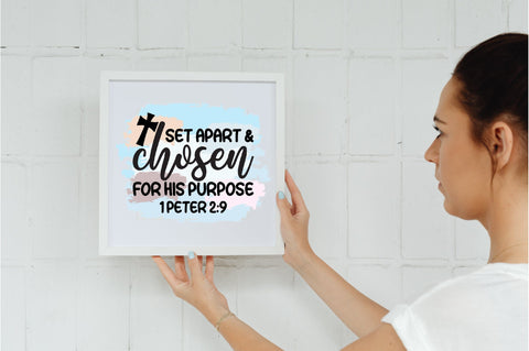 Set Apart & Chosen For His Purpose 1 Peter 2:9 Sublimation Sublimation Jagonath Roy 