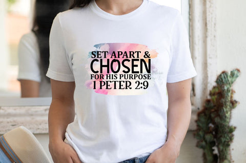 Set apart & chosen Sublimation PNG Sublimation Regulrcrative 