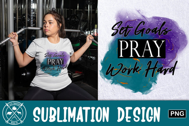 Set Goals Sublimation Graphic Sublimation Last Frontier Design Co. 