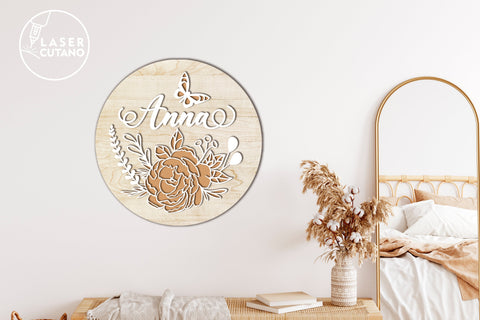 Set of Signs Multilayer Laser Cut Files, Mandala, Round Sign SVG, 3D Designs, Mini Design Bundles SVG LaserCutano 