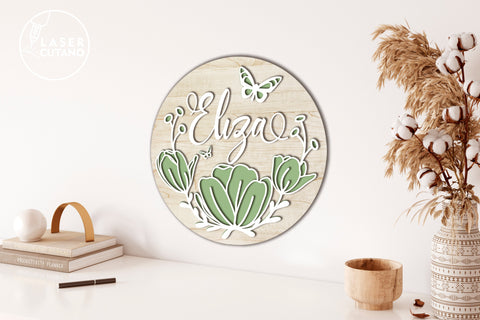 Set of Signs Multilayer Laser Cut Files, Mandala, Round Sign SVG, 3D Designs, Mini Design Bundles SVG LaserCutano 