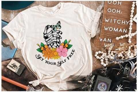 Set Your Self Free Skeleton Sublimation Sublimation Jagonath Roy 